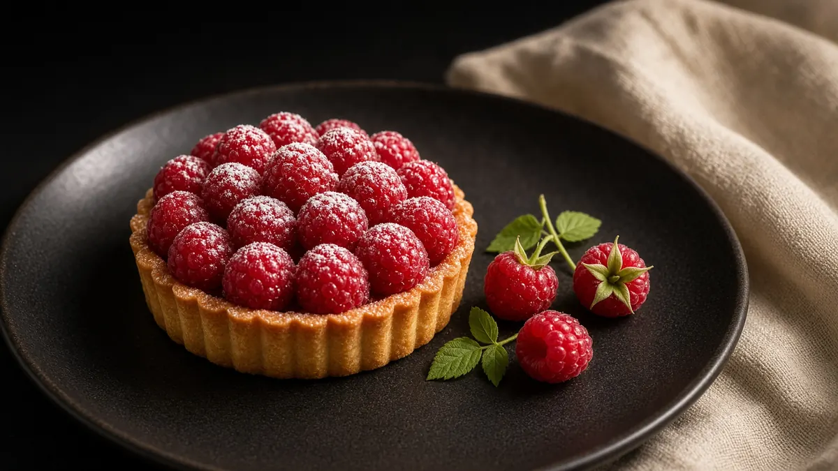 Post de producto: tarta de frambuesa
